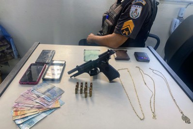 Polícia prende três homens armados em São João da Barra