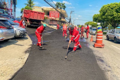 Asfalto Novo Meriti: obras de pavimentação asfáltica avançam e chegam a mais três bairros 