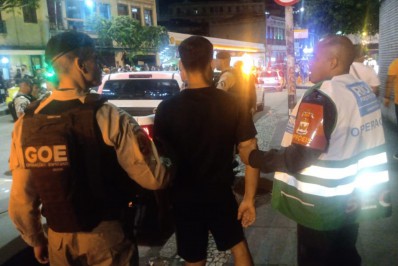 Seop registra oito prisões durante feriado da Semana Santa