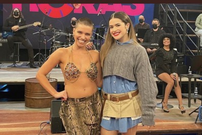 Look da apresentadora Maisa Silva no 'Altas Horas' vira meme