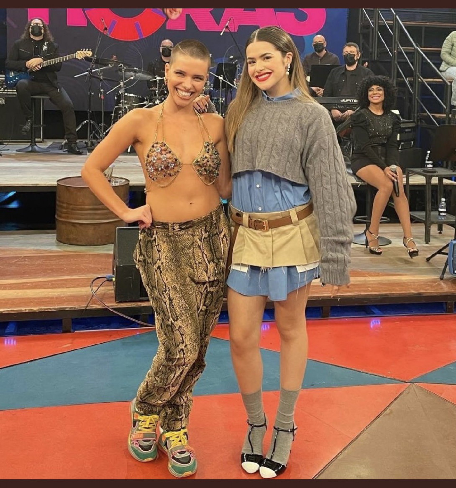 Roupa de Maisa Silva no 'Altas Horas' vira meme - Reprodu&ccedil;&atilde;o Internet