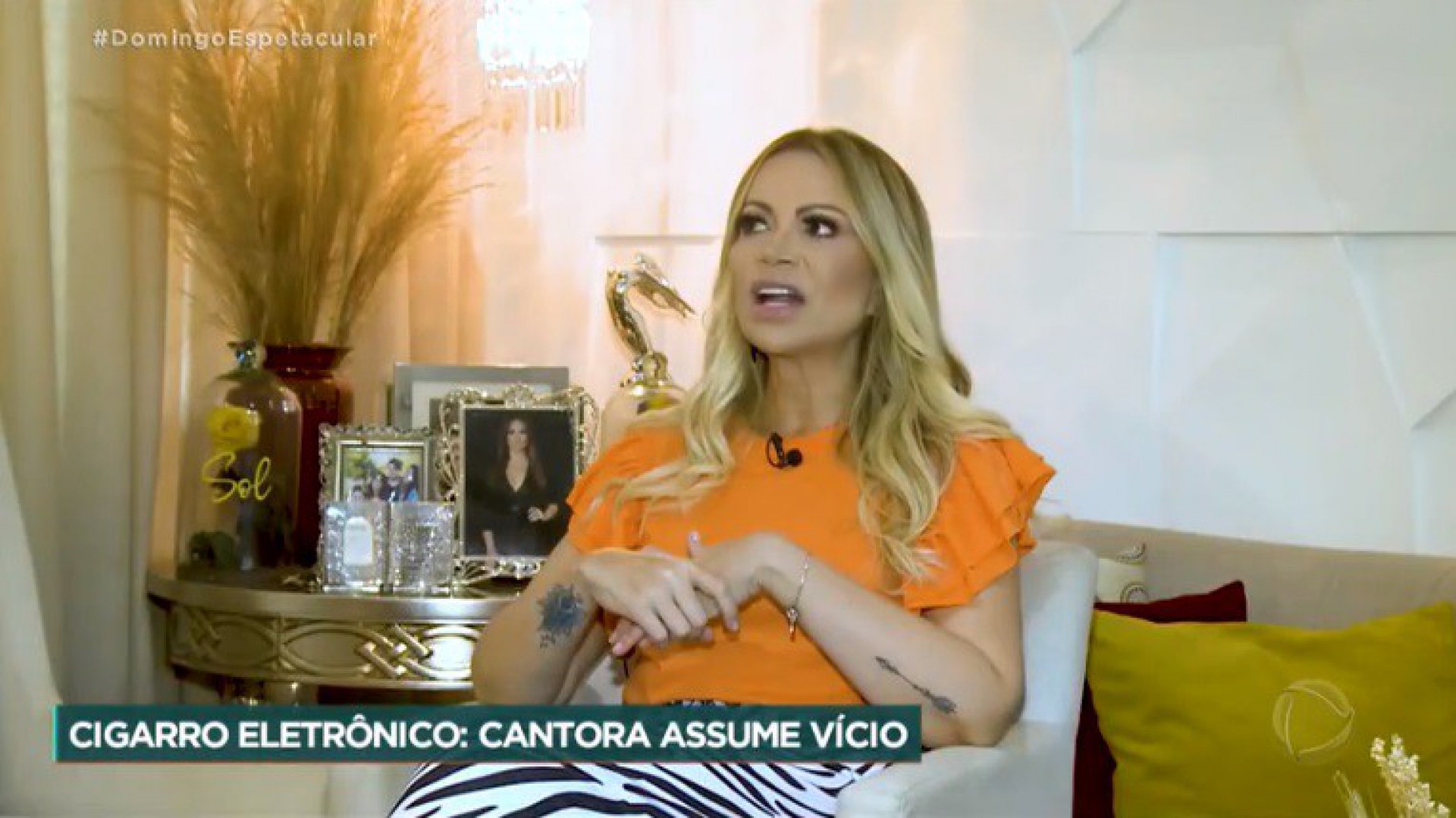 Solange Almeida desabafou sobre uso de vape - Reprodução/TVRecord