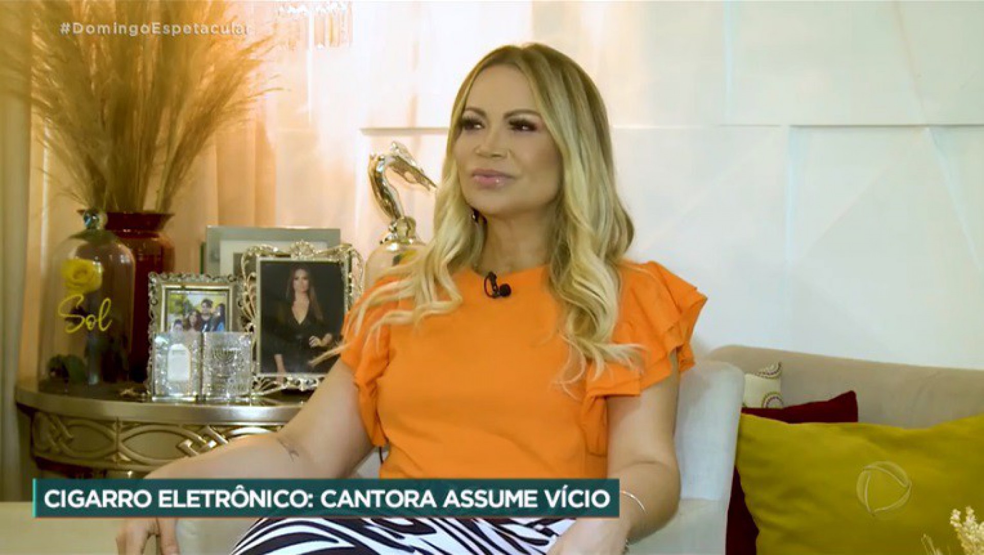 Solange Almeida desabafou sobre uso de vape - Reprodução/TVRecord