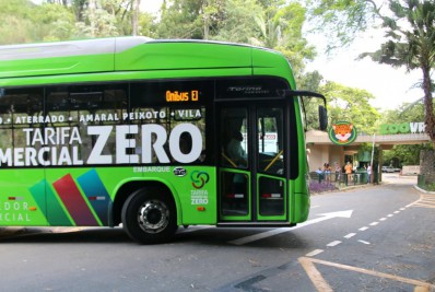 Ônibus elétricos do Tarifa Zero não circulam temporariamente em Volta Redonda