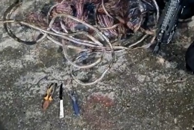 Policiais apreendem fios de cobre roubados em Bento Ribeiro