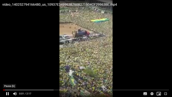 Reprodu&ccedil;&atilde;o do v&iacute;deo investigado - Reprodu&ccedil;&atilde;o