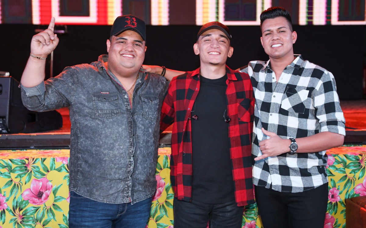 Tarcísio Acordeon, João Gomes e Vitor Fernandes - Lucas Ramos / Ag. News