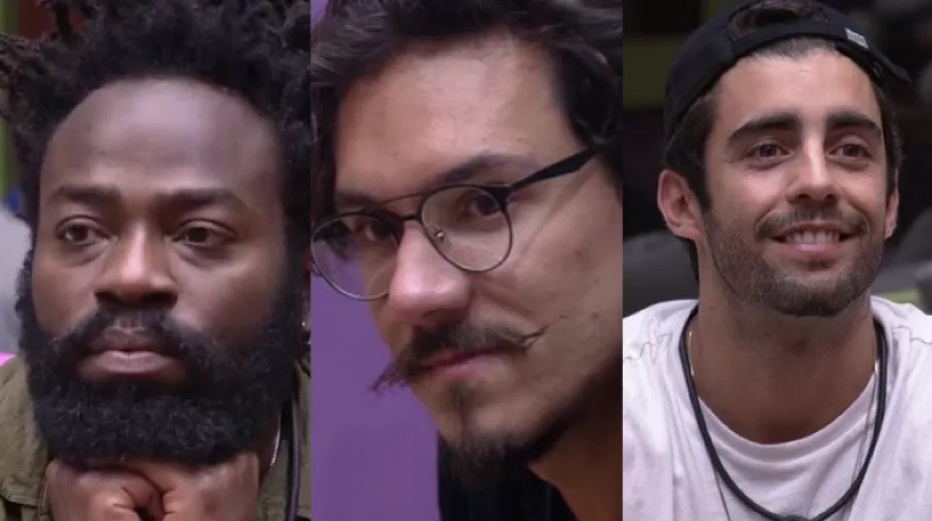 Douglas Silva, Eliezer e Pedro Scooby estão no paredão - Reprodução