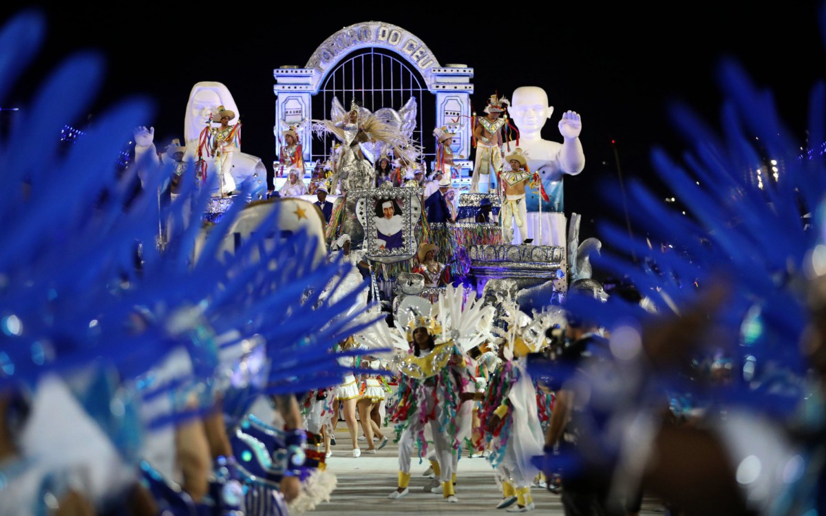 Unidos da Ponte desfilou com o enredo 'Santa Dulce Dos Pobres – o Anjo Bom da Bahia' - Riotur /Fabio Motta