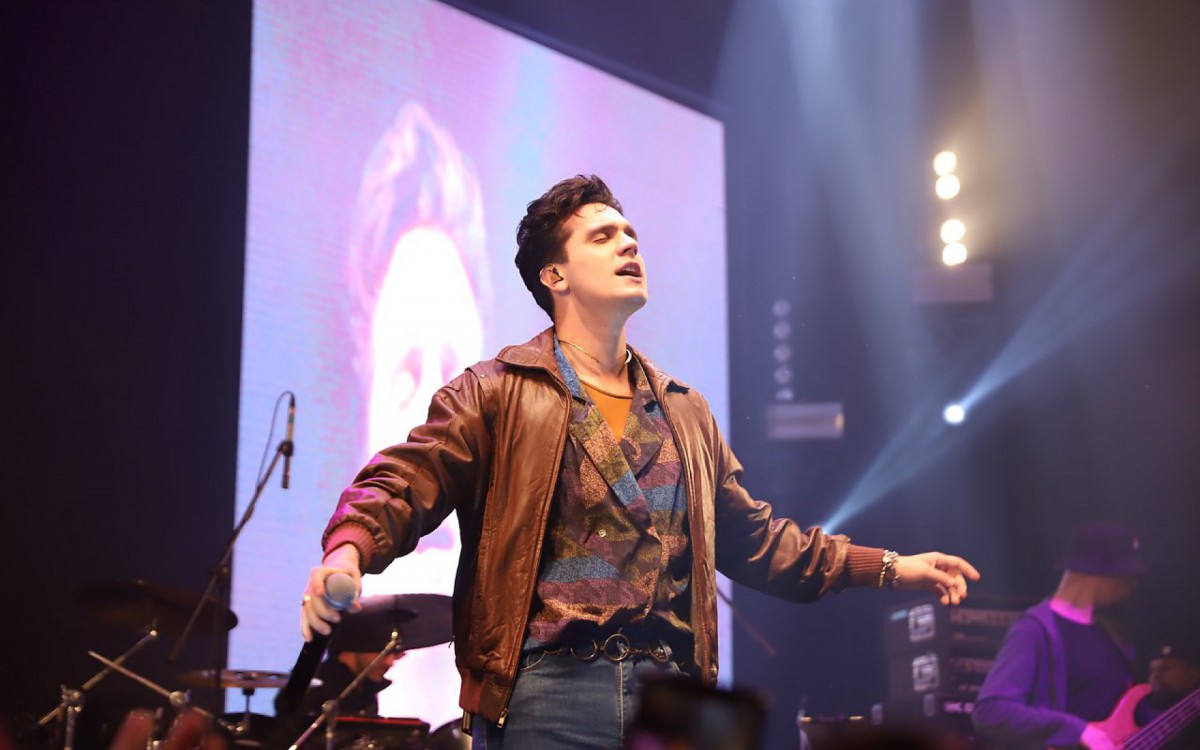 Luan Santana foi atra&ccedil;&atilde;o musical de um dos camarotes