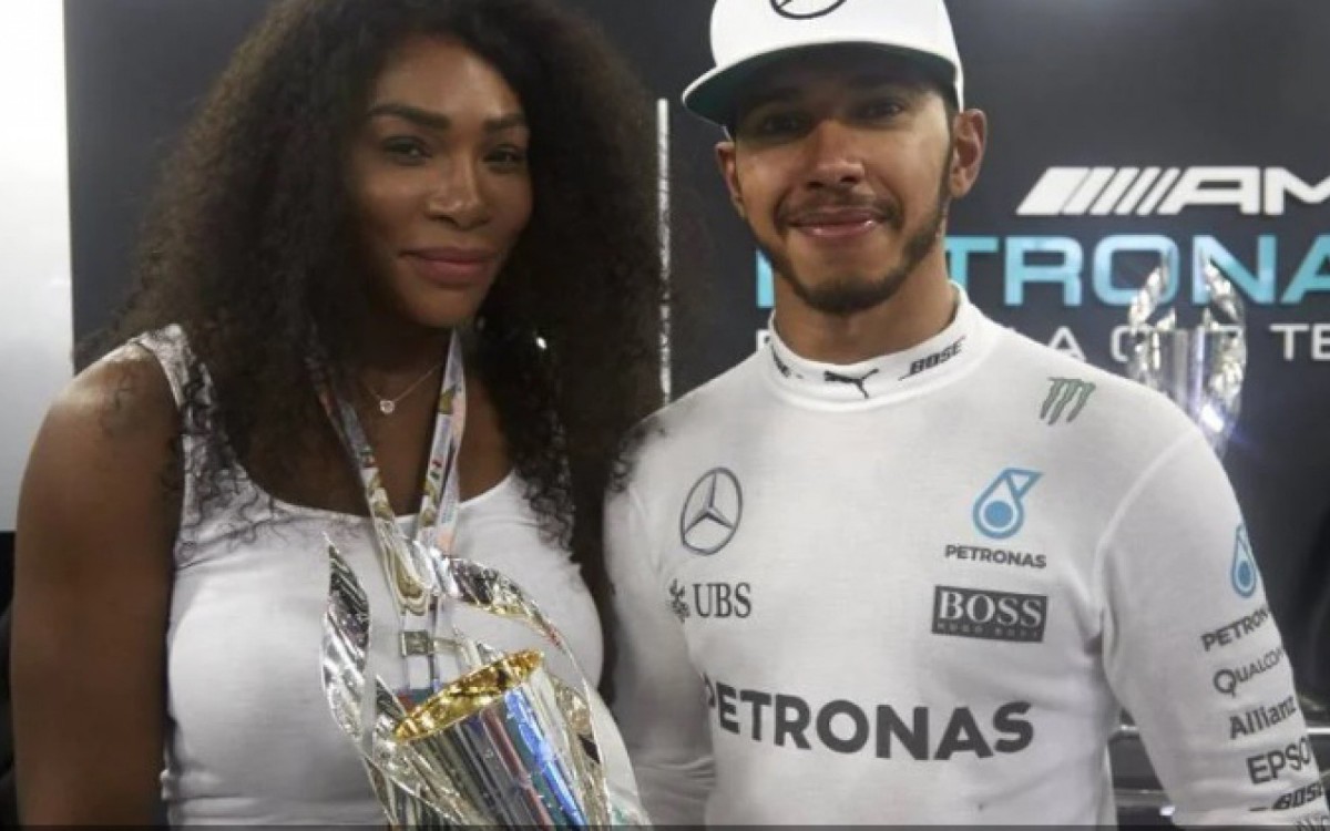 Serena Williams e Lewis Hamilton