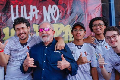 Em Heliópolis, Lula critica Bolsonaro e diz que João Doria não tem futuro político