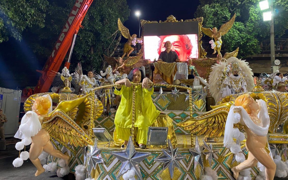 Musa da Imperatriz, Hariany Almeida comenta expectativa do desfile, O Dia  na Folia