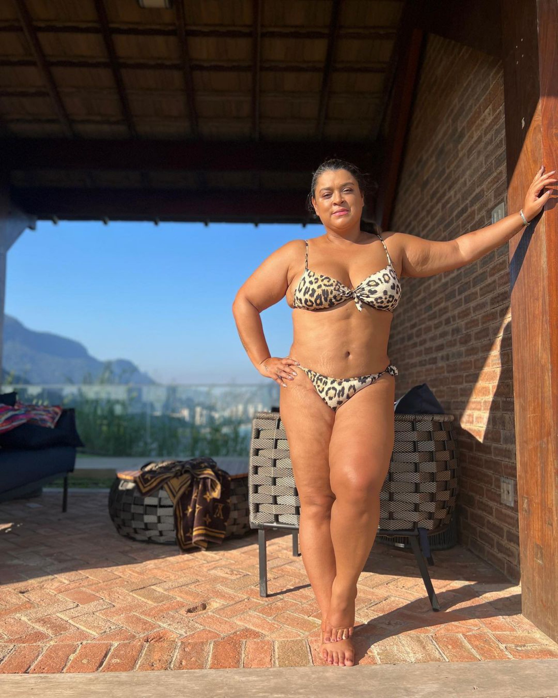 Preta Gil posa de biquíni estampado e deixa fãs babando nas redes sociais - Reprodução/Instagram