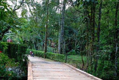 Ponte é recuperada em Lumiar