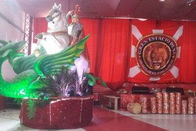 Estácio de Sá abre as portas para celebração a São Jorge com feijoada e roda de samba neste sábado