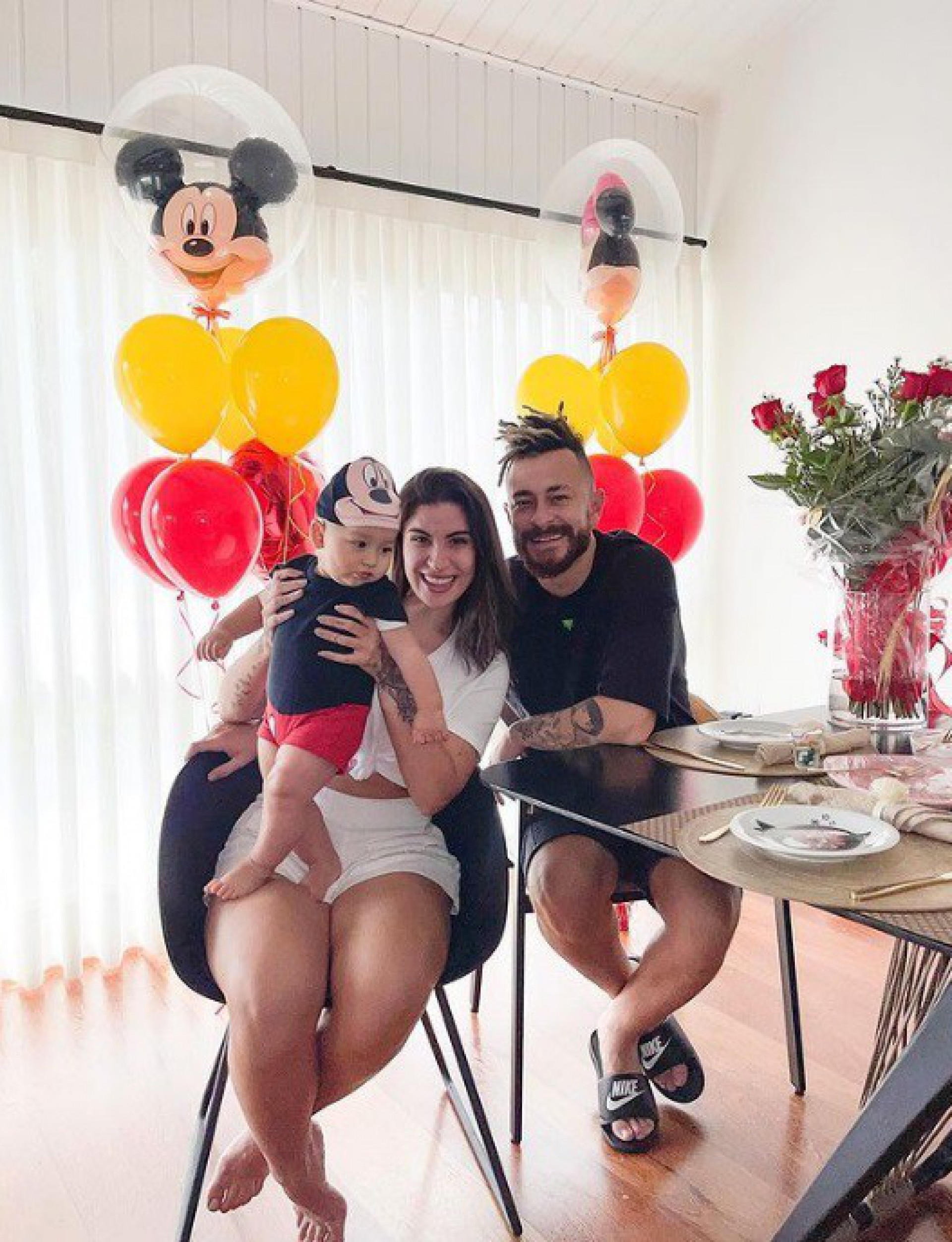 Bianca Andrade e Fred com o filho, Cris - Reprodução/Instagram