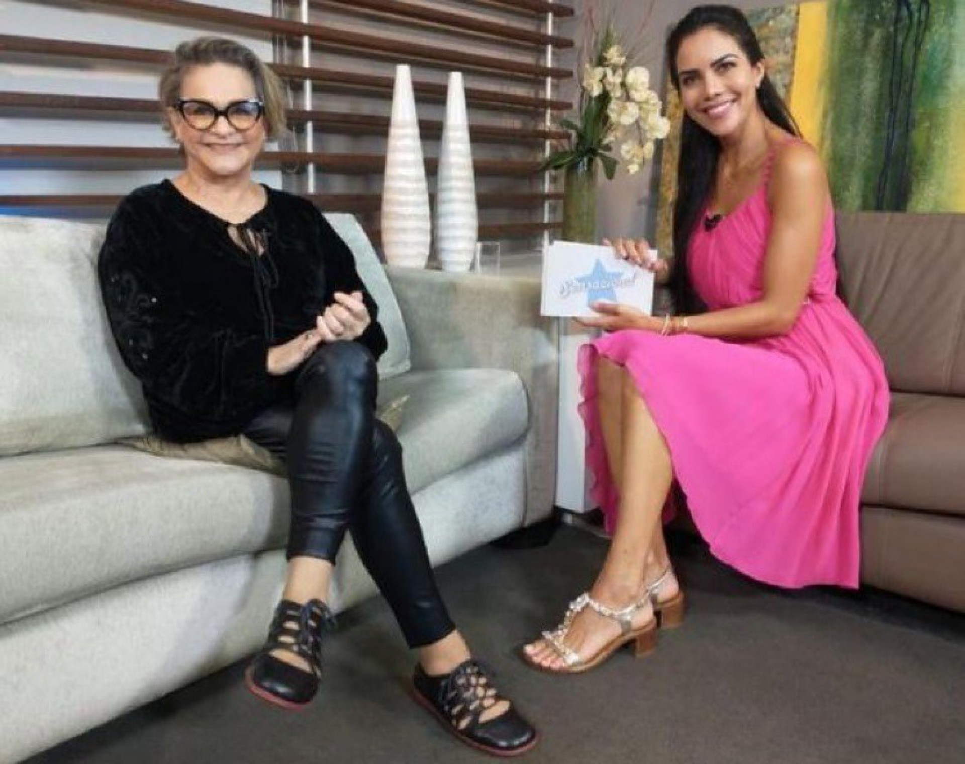 Fafy Siqueira falou sobre romance com Chico Anysio - Reprodução/RedeTV