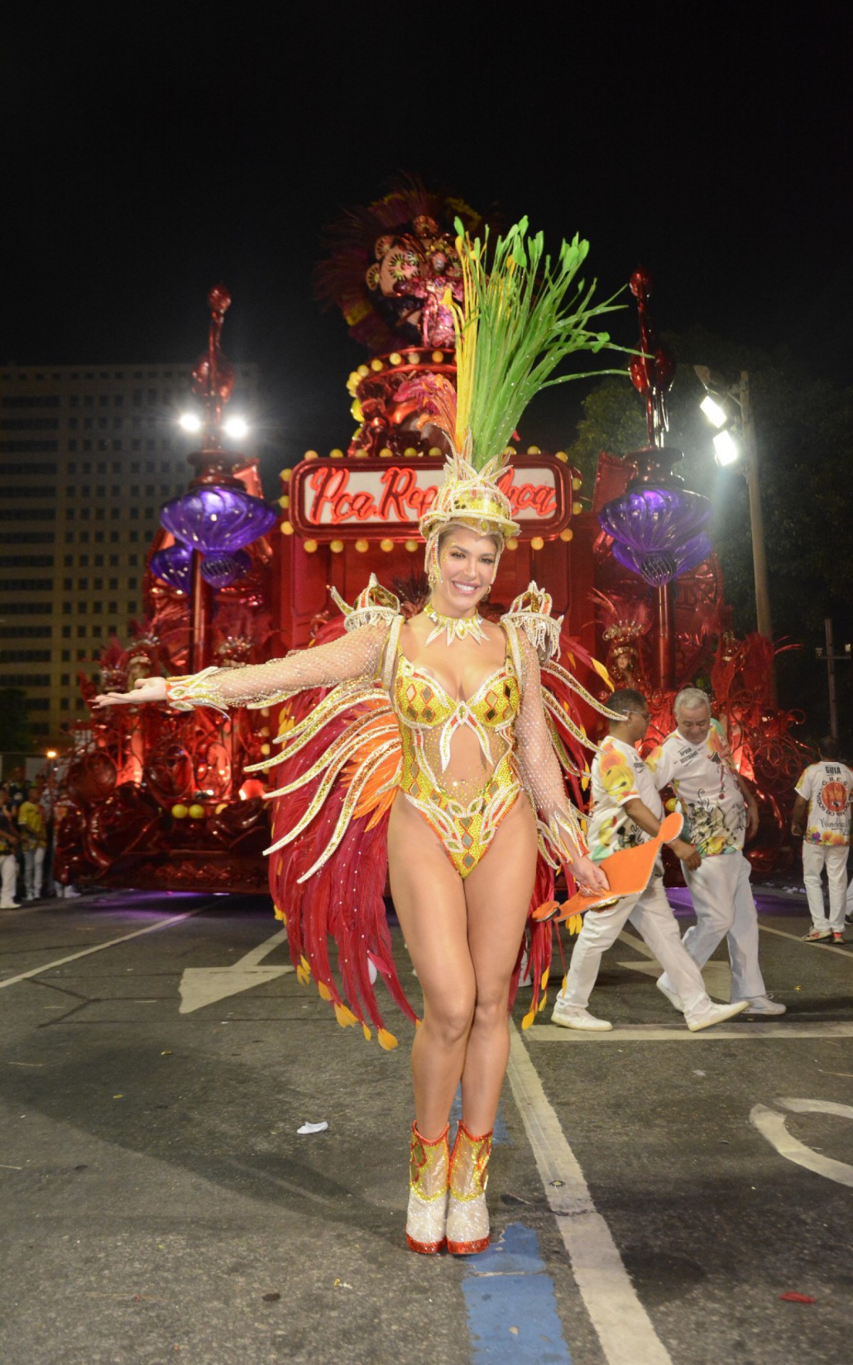 Lore Improta &eacute; musa da Viradouro