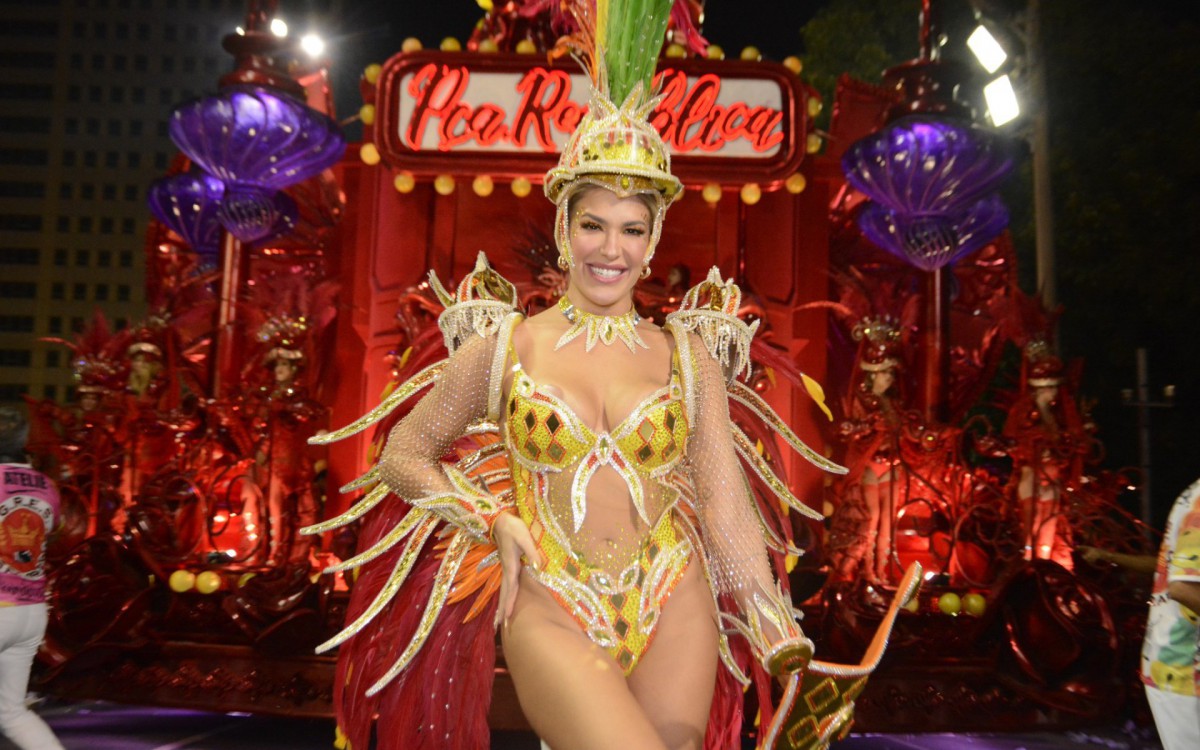 Lore Improta &eacute; musa da Viradouro