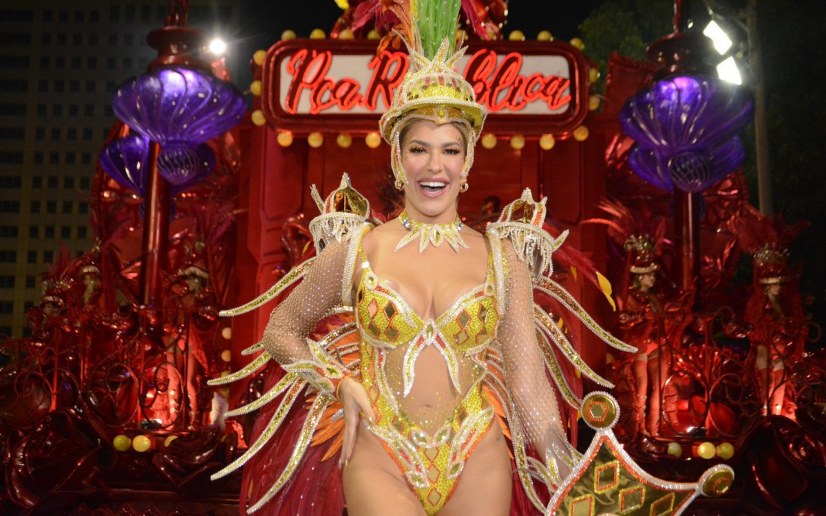 Lore Improta &eacute; musa da Viradouro