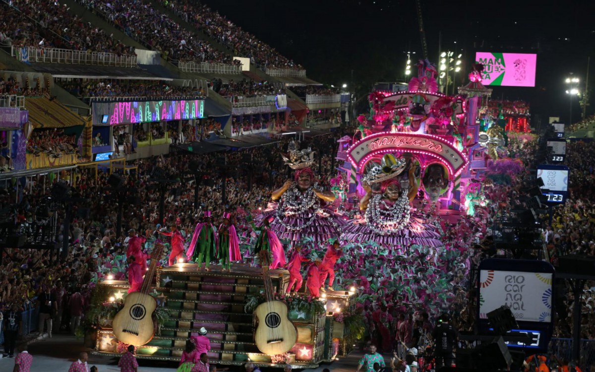 Mangueira fez homenagem a Cartola, Jamel&atilde;o e Delegado