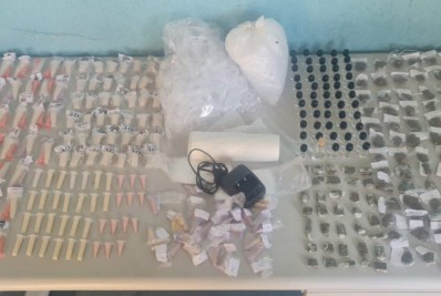 PM apreende drogas no bairro Roma em Volta Redonda