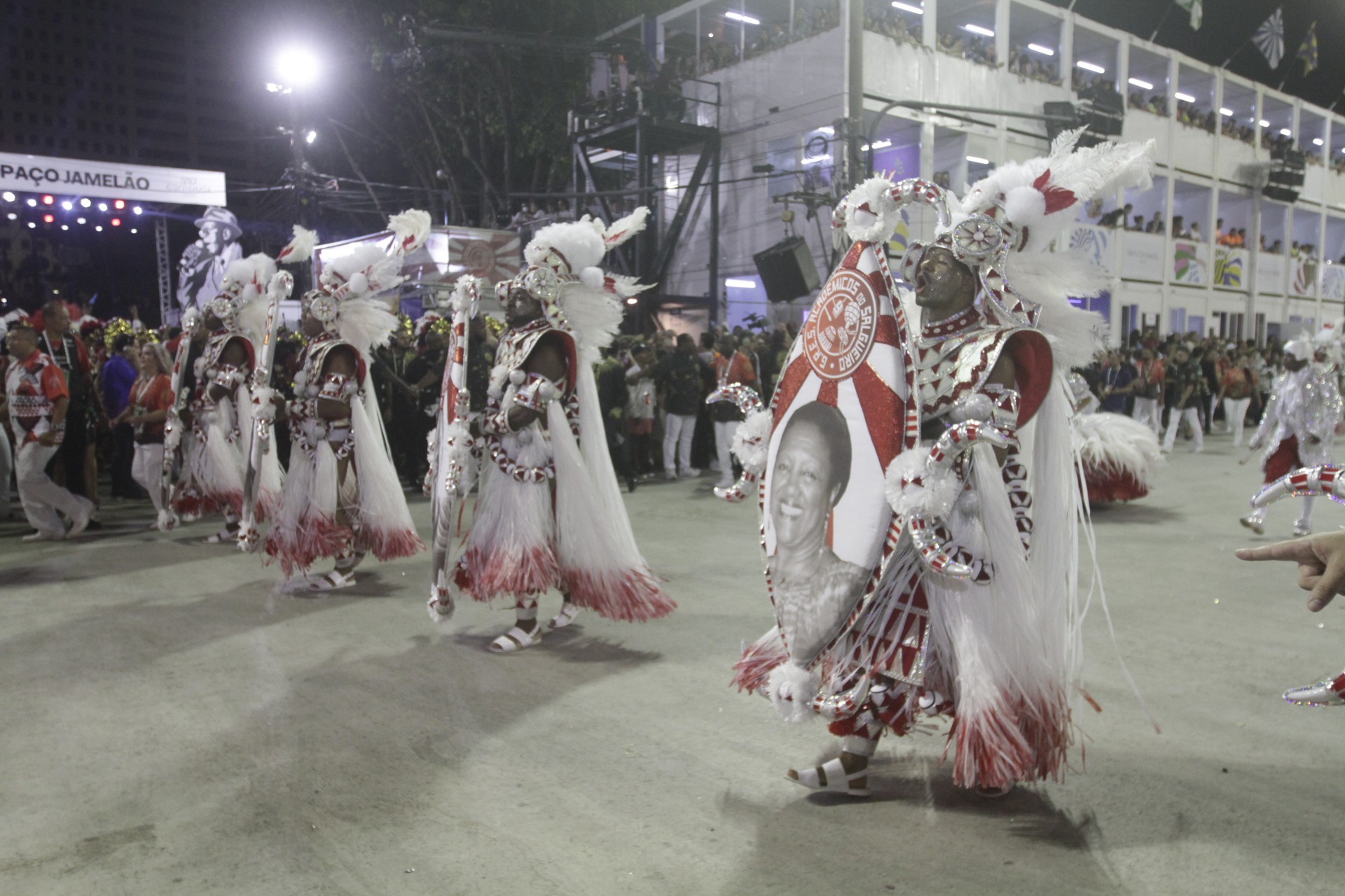 Salgueiro foi a terceira escola desde s&aacute;bado - Marcos Porto/Agencia O Dia