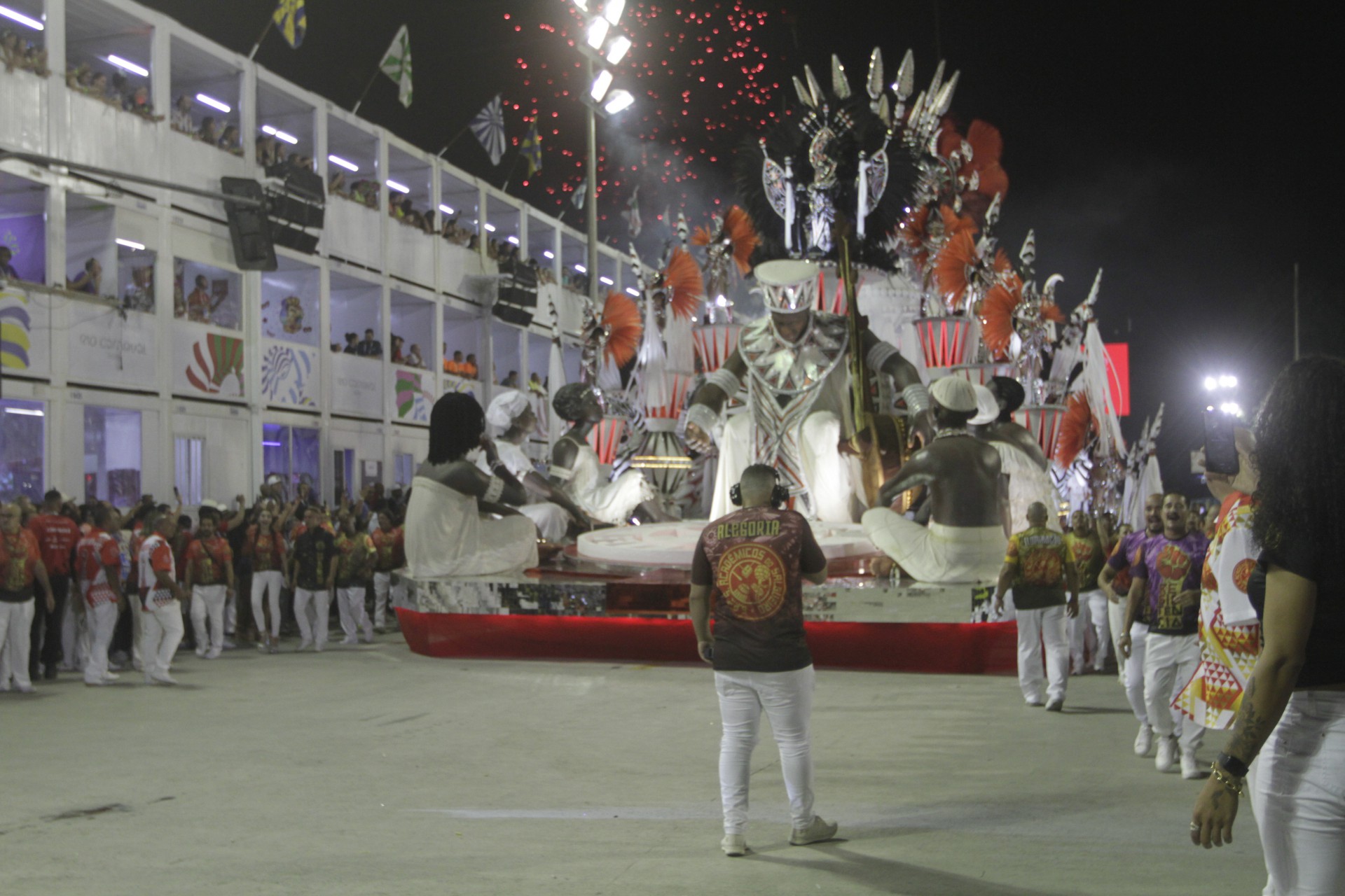 Salgueiro foi a terceira escola desde s&aacute;bado - Marcos Porto/Agencia O Dia