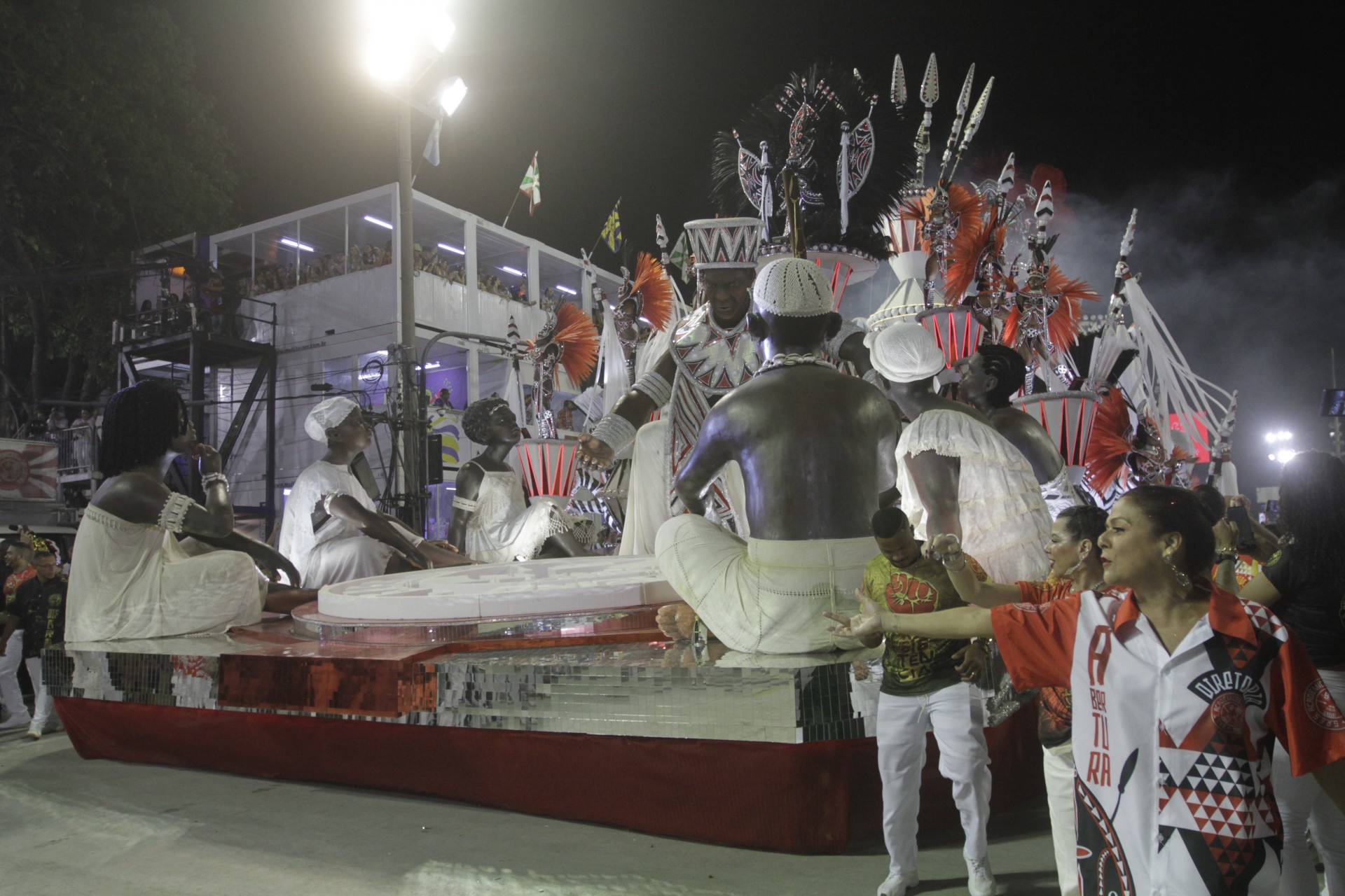 Salgueiro foi a terceira escola desde s&aacute;bado - Marcos Porto/Agencia O Dia