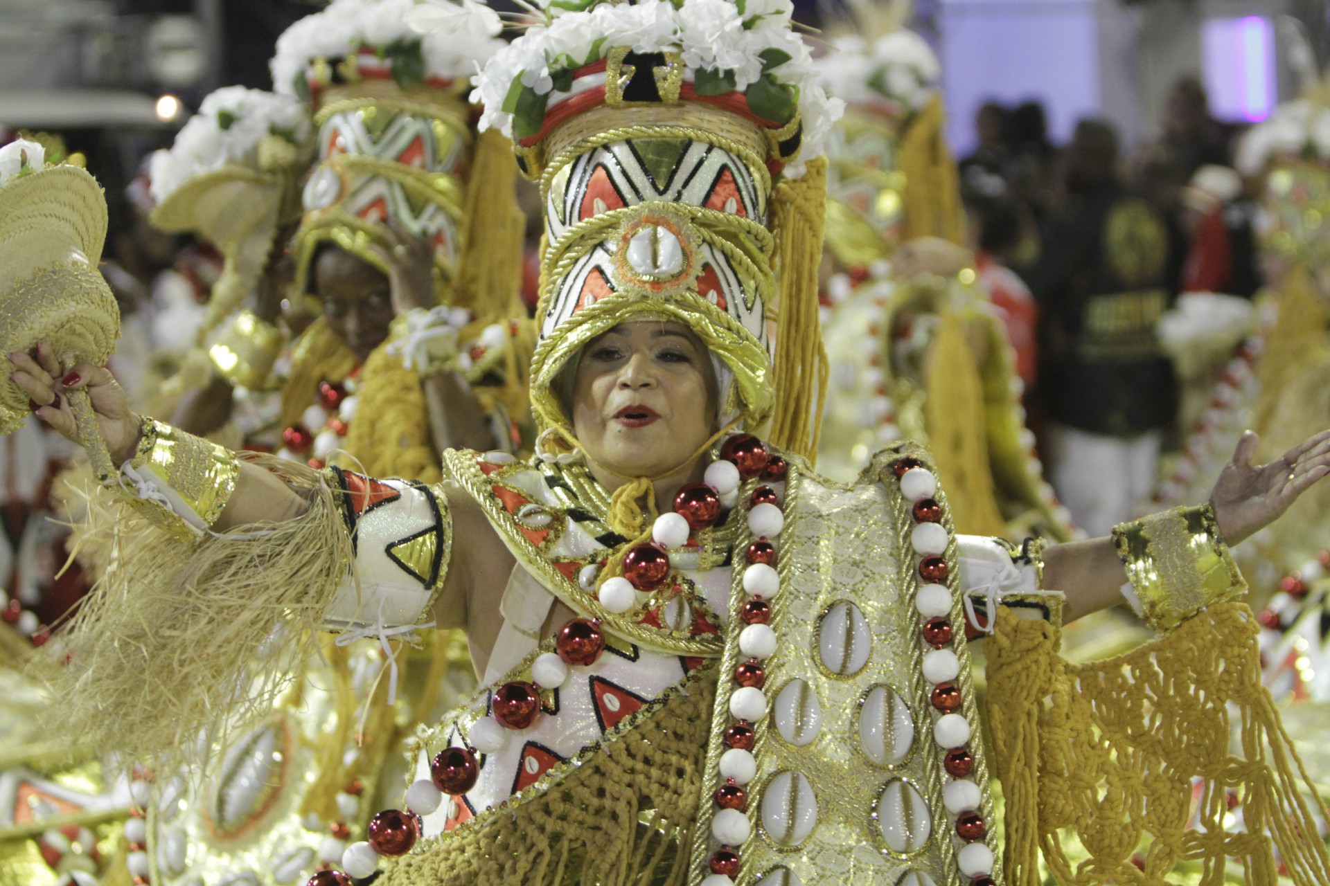 Salgueiro foi a terceira escola desde s&aacute;bado - Marcos Porto/Agencia O Dia