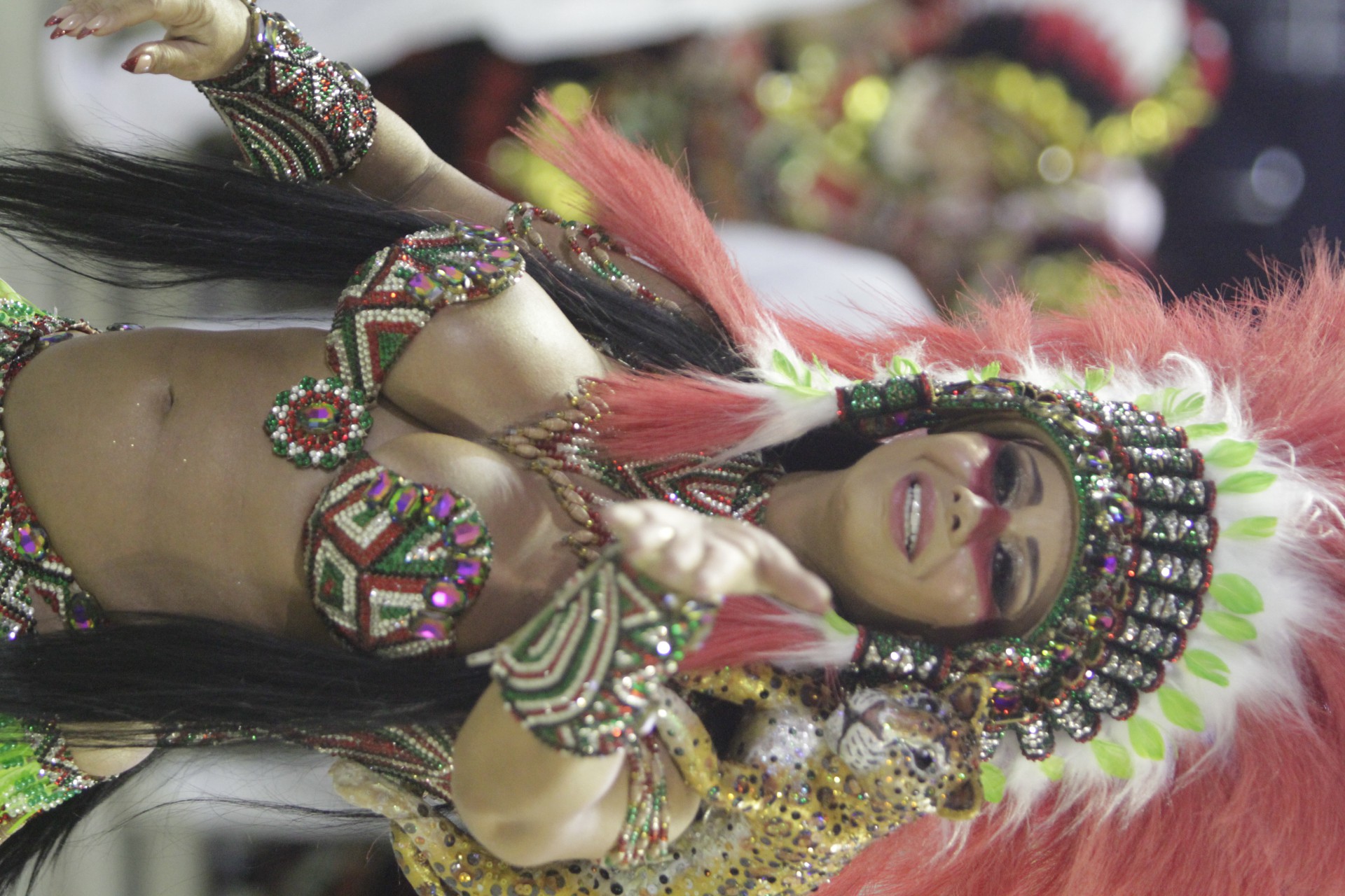 Viviane Ara&uacute;jo, rainha de bateria - Marcos Porto/Agencia O Dia