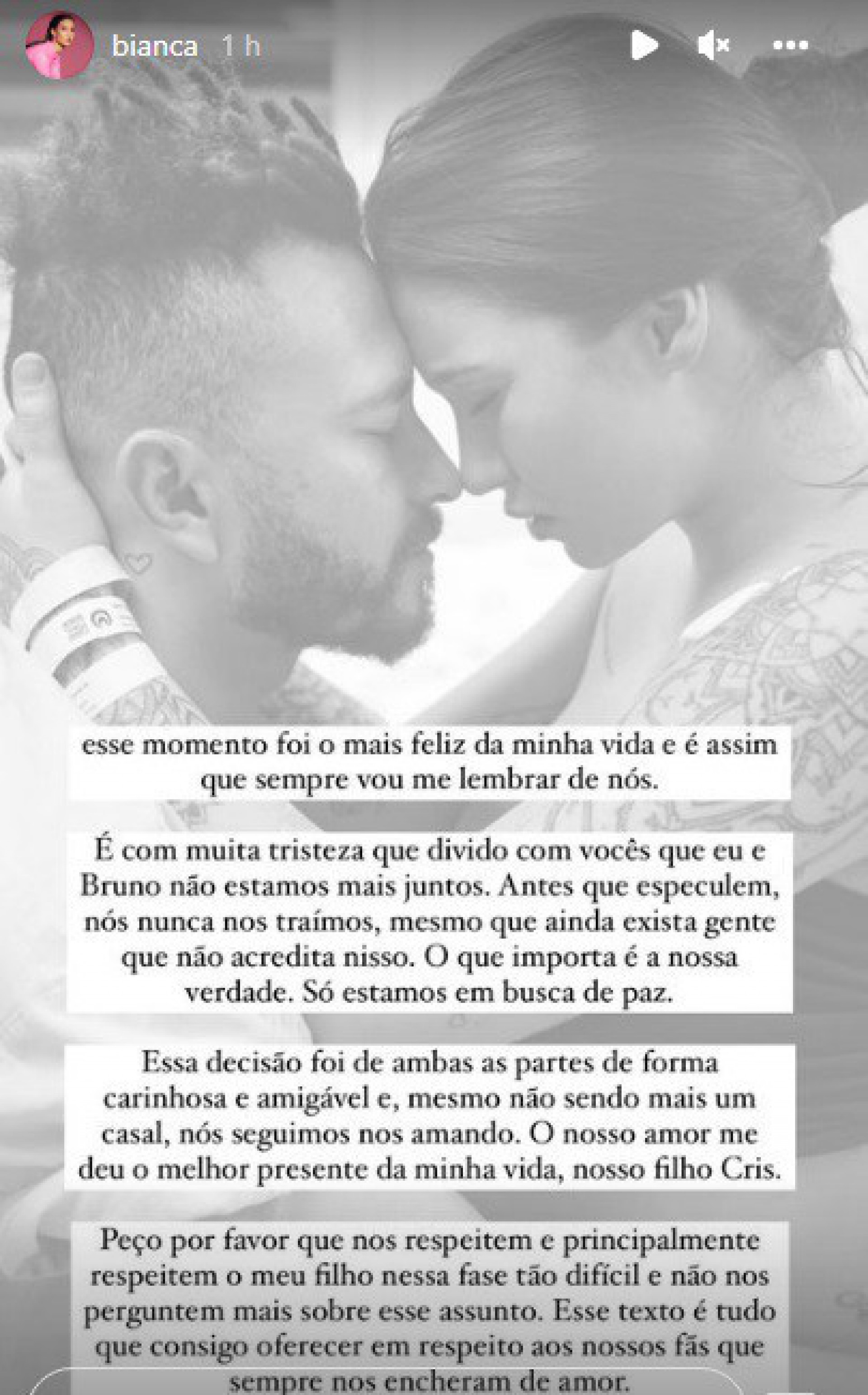 Bianca Andrade anunciou t&eacute;rmino de sua rela&ccedil;&atilde;o com Fred - Reprodu&ccedil;&atilde;o/Instagram