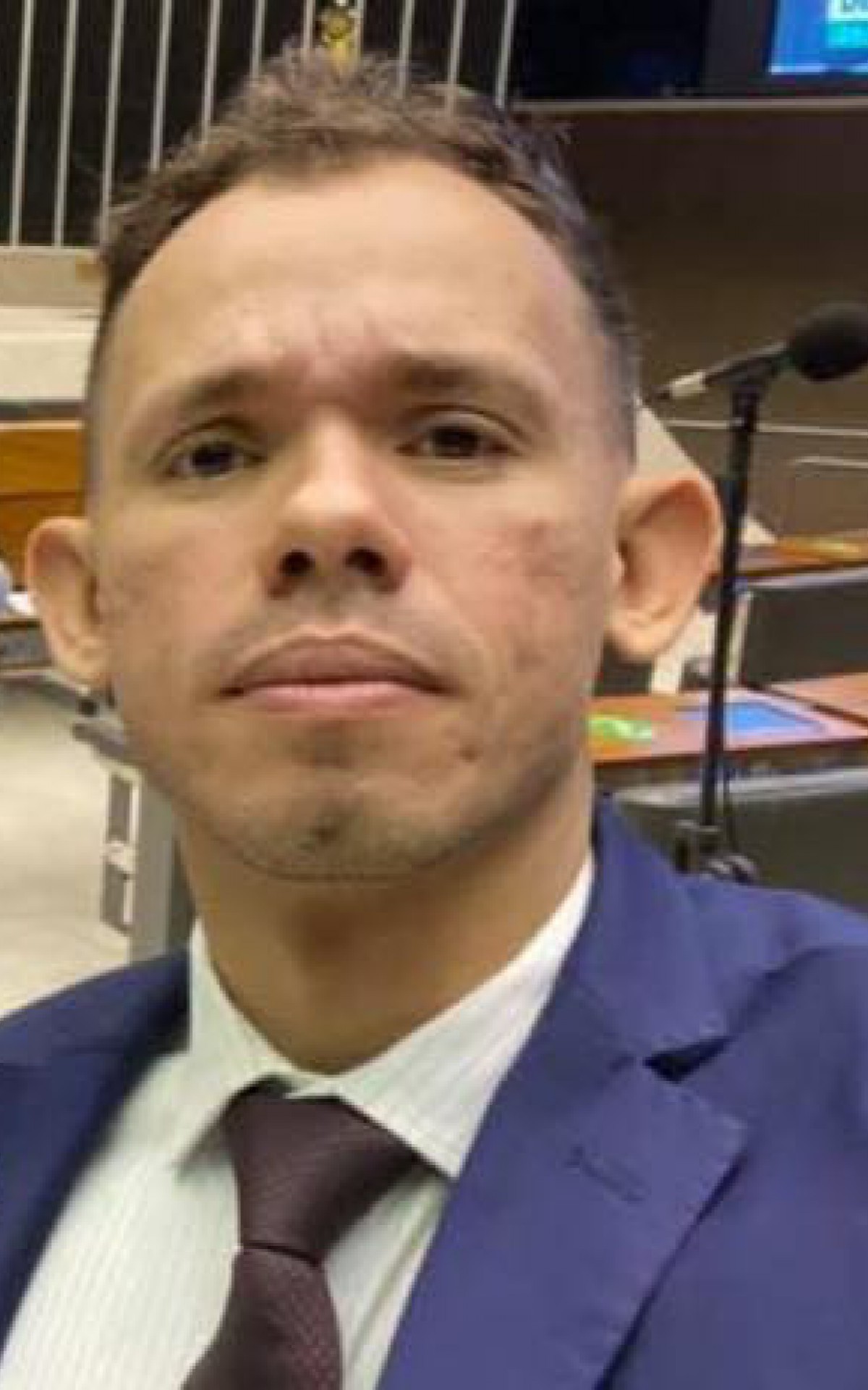 O vereador de Nil&oacute;polis Anderson Campos (Republicanos)