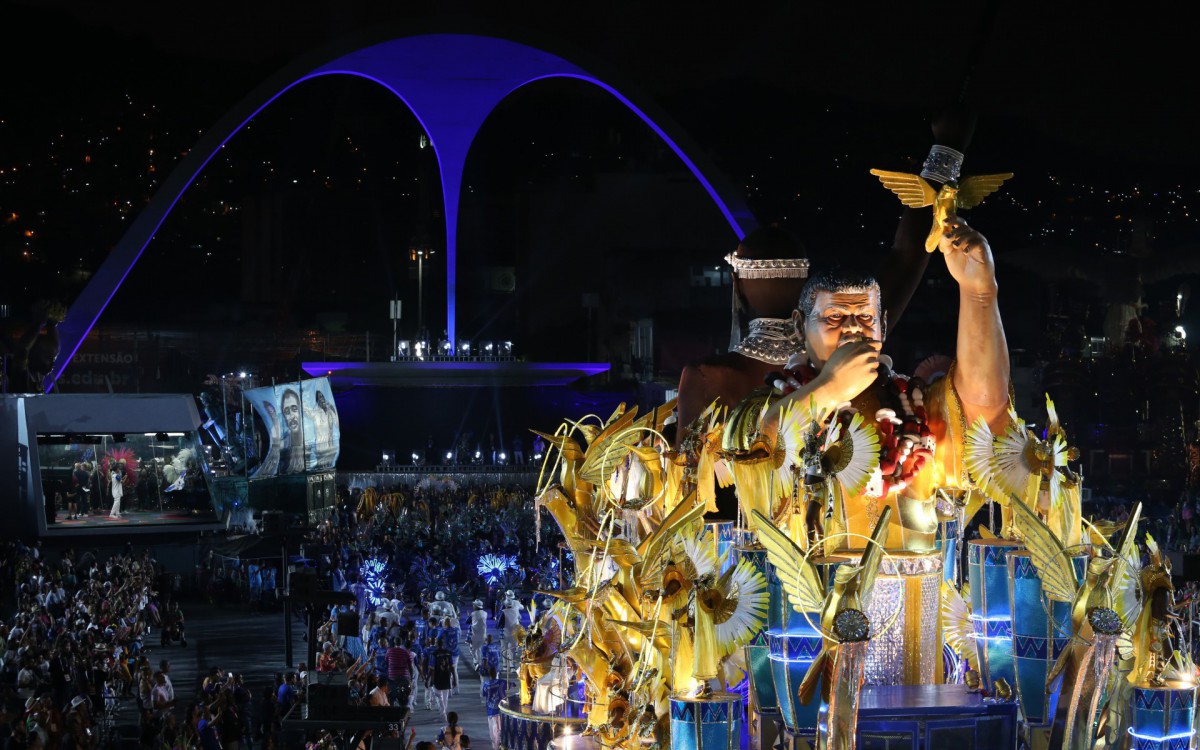 Beija Flor de NIlopolis .Foto: Cléber Mendes/Agência O Dia - Cléber Mendes/Agência O Dia