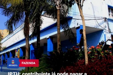 Contribuinte gonçalense já pode pagar quarta cota de IPTU