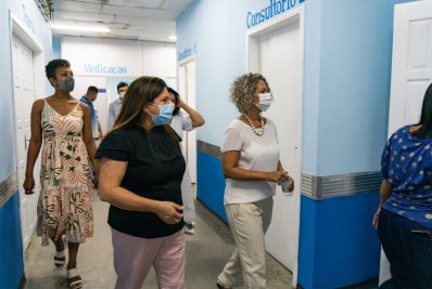 Prefeita em exercício de Cabo Frio inaugura reforma da emergência do Hospital no Jardim Esperança