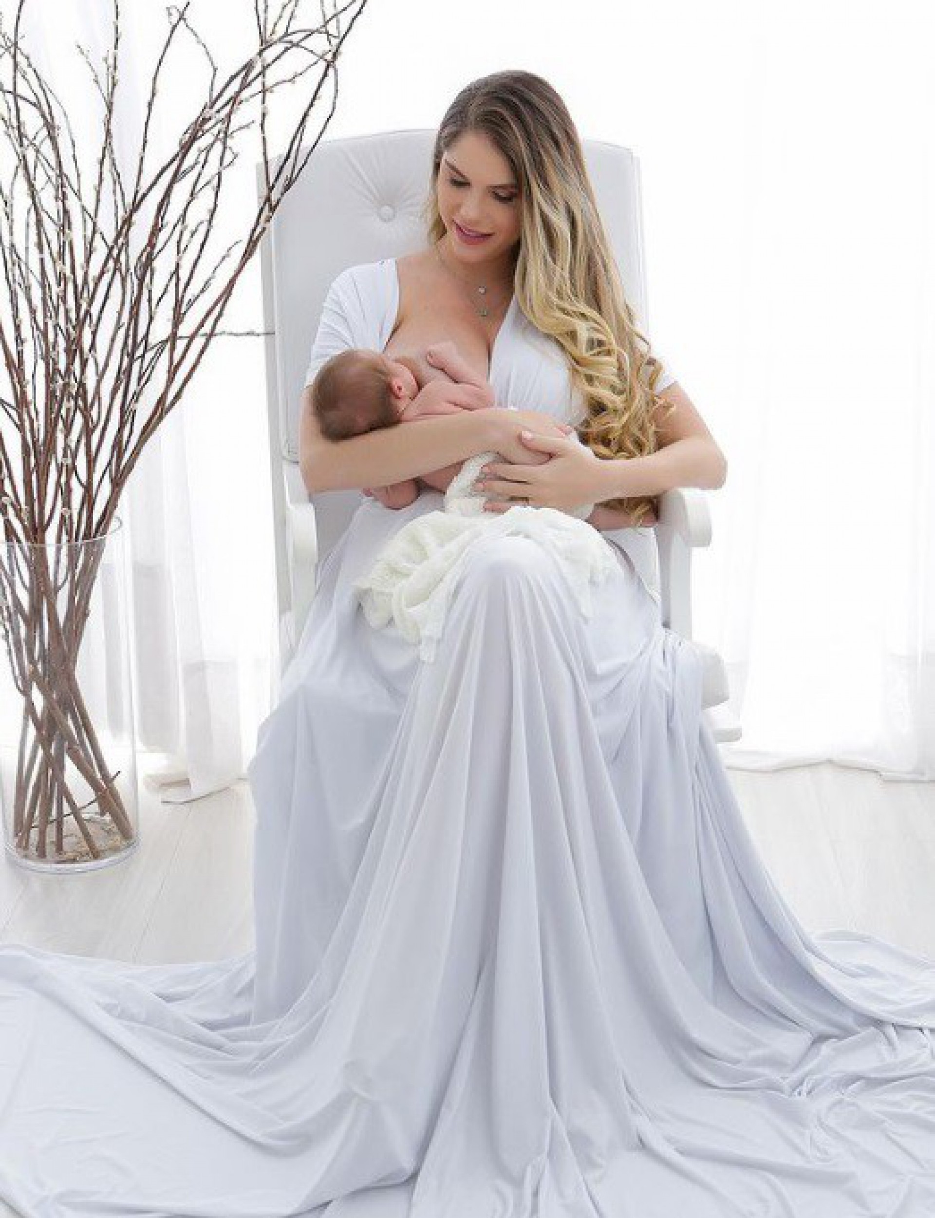 Bárbara Evans com a filha, Ayla  - Reprodução/Instagram