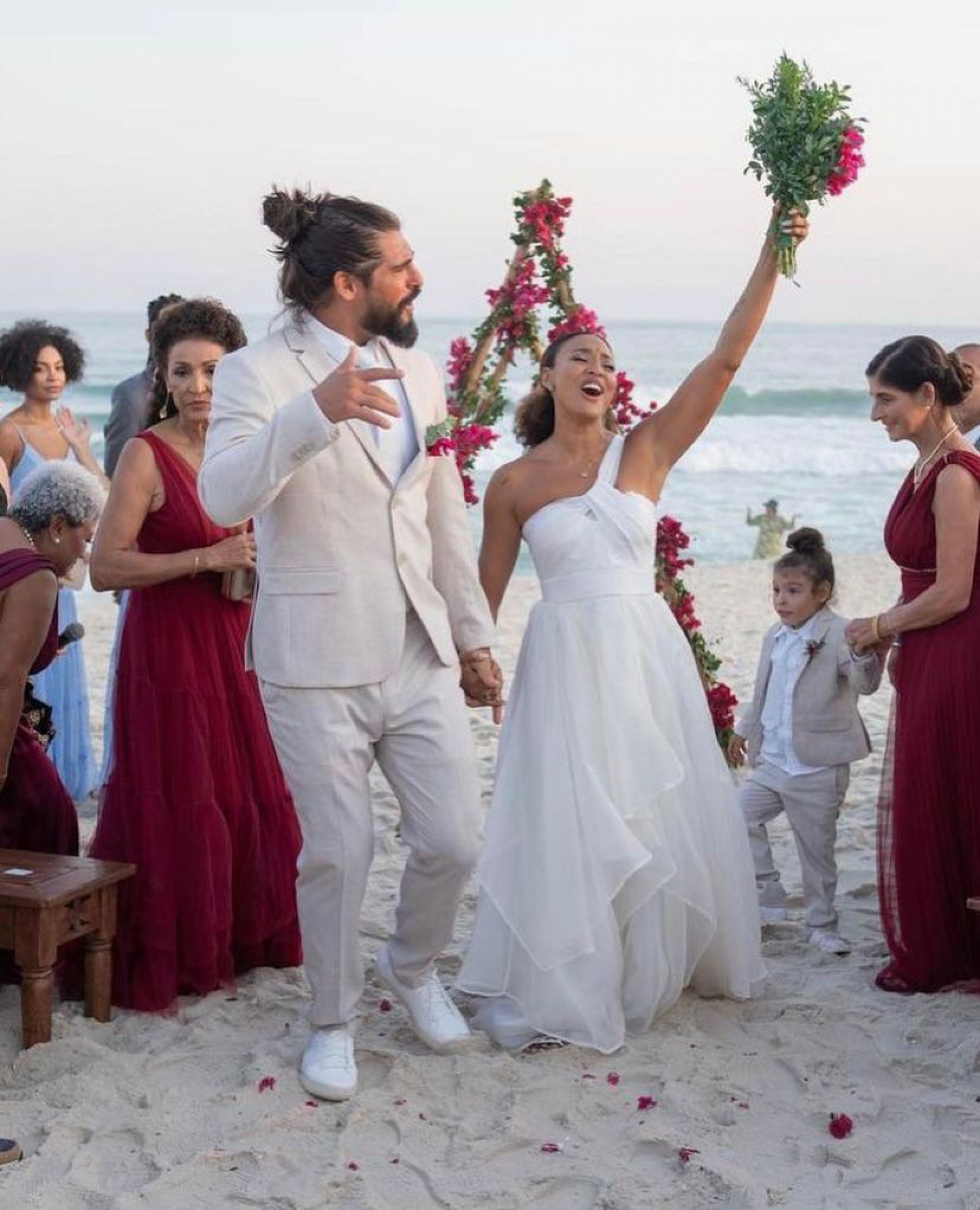 Casamento de Sheron Menezzes e Saulo Camelo - Reprodução / Instagram