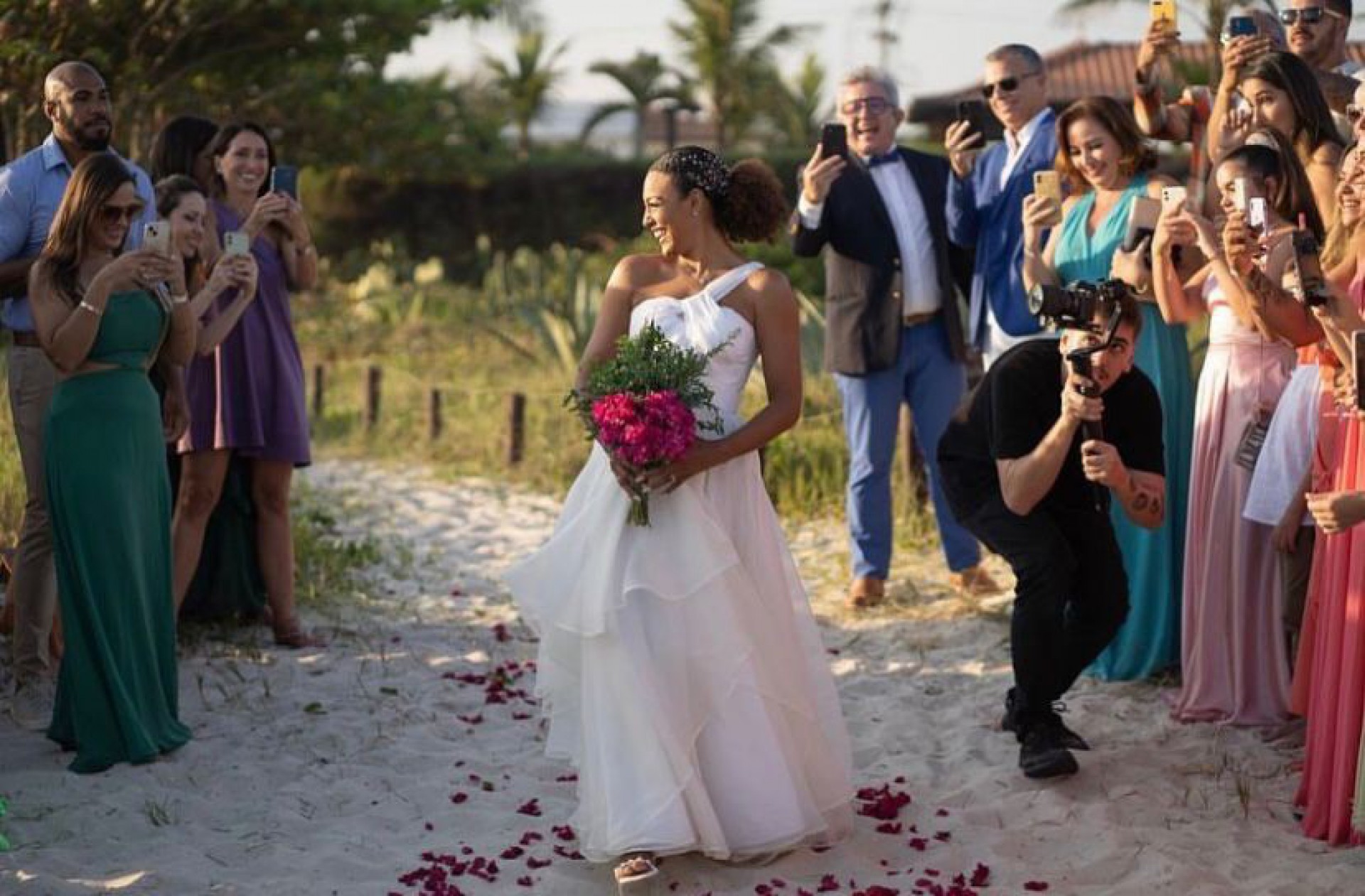 Casamento de Sheron Menezzes e Saulo Camelo - Reprodução / Instagram