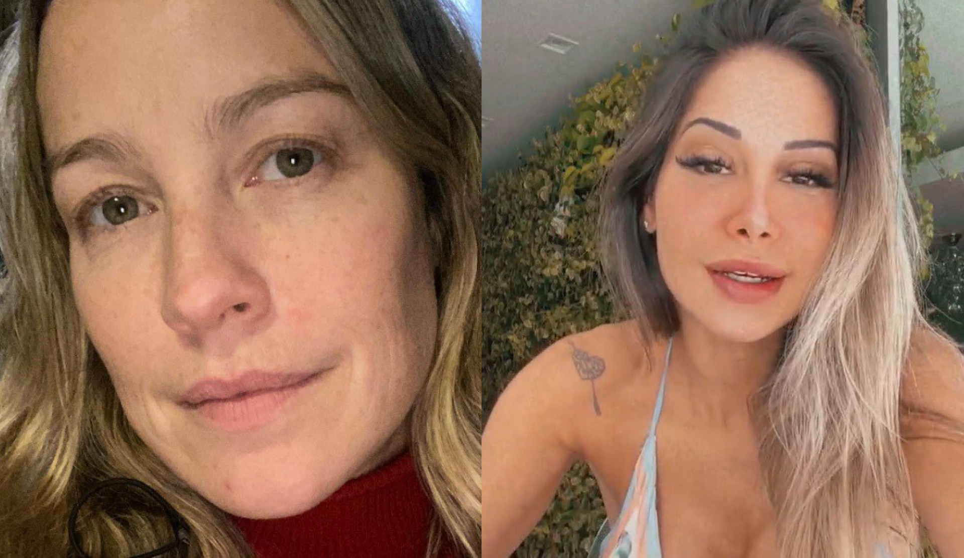 Luana Piovani e Maíra Cardi - reprodução do instagram