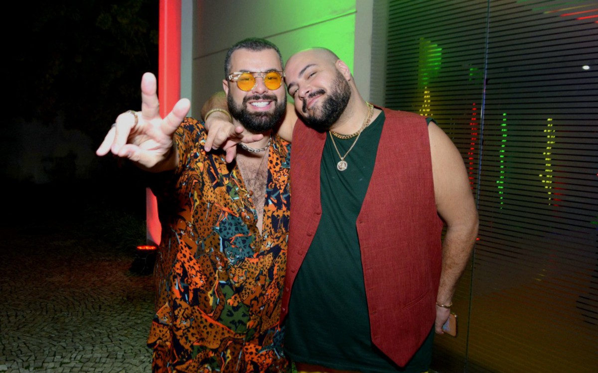 Tiago Abravanel e Fernando Poli - Ag. News