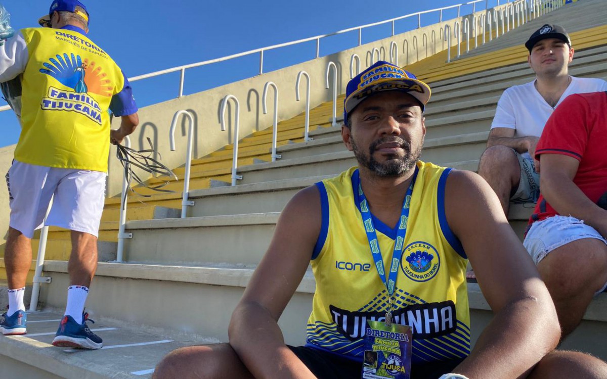 Leonardo Bettamio, um dos organizadores da torcida organizada