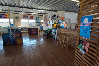 Alunos de Meriti participam de exposição em comemoração ao centenário da Semana de Arte Moderna