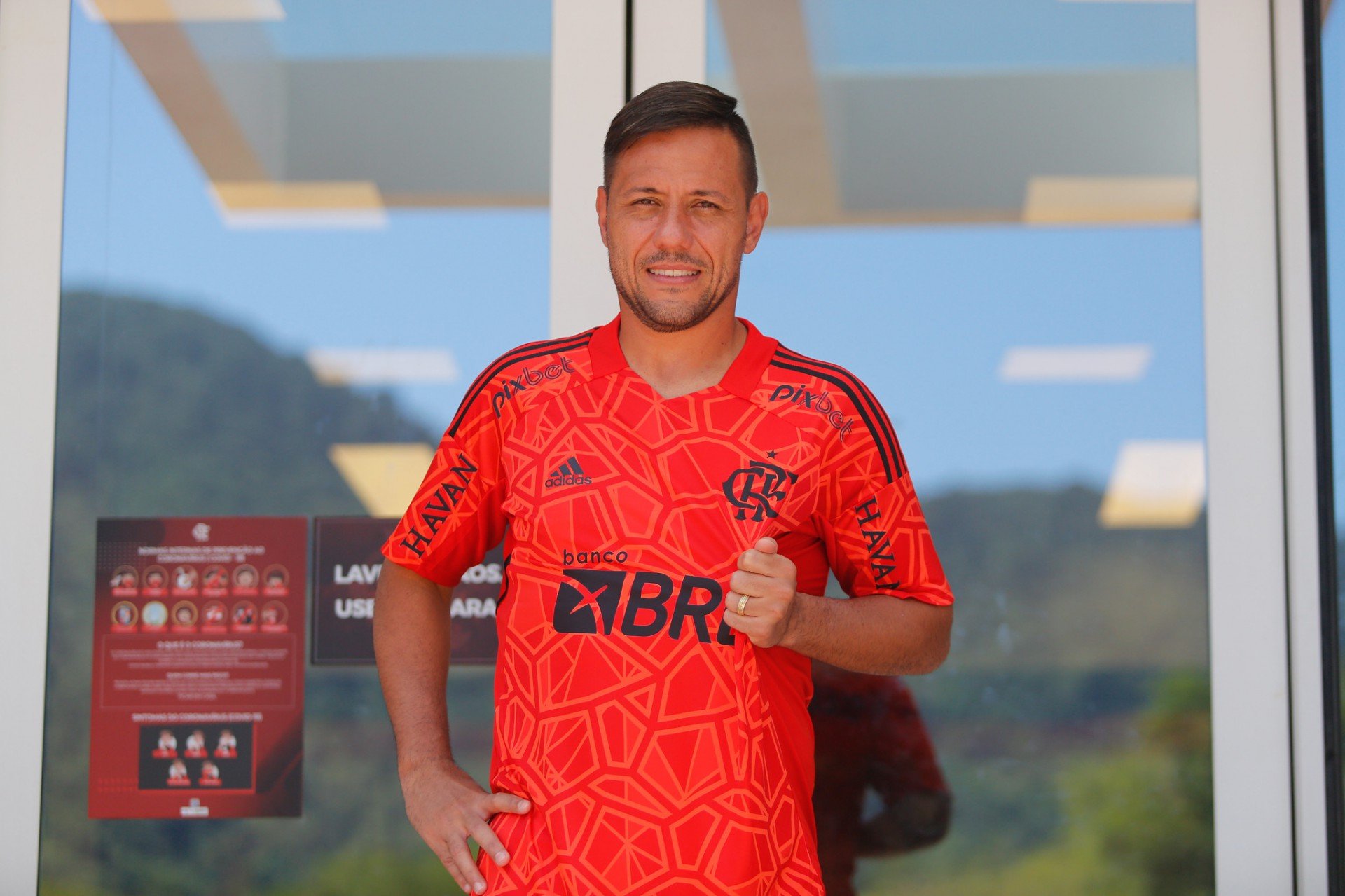 Nova camisa de goleiros do Flamengo - Gilvan de Souza/C.R. Flamengo