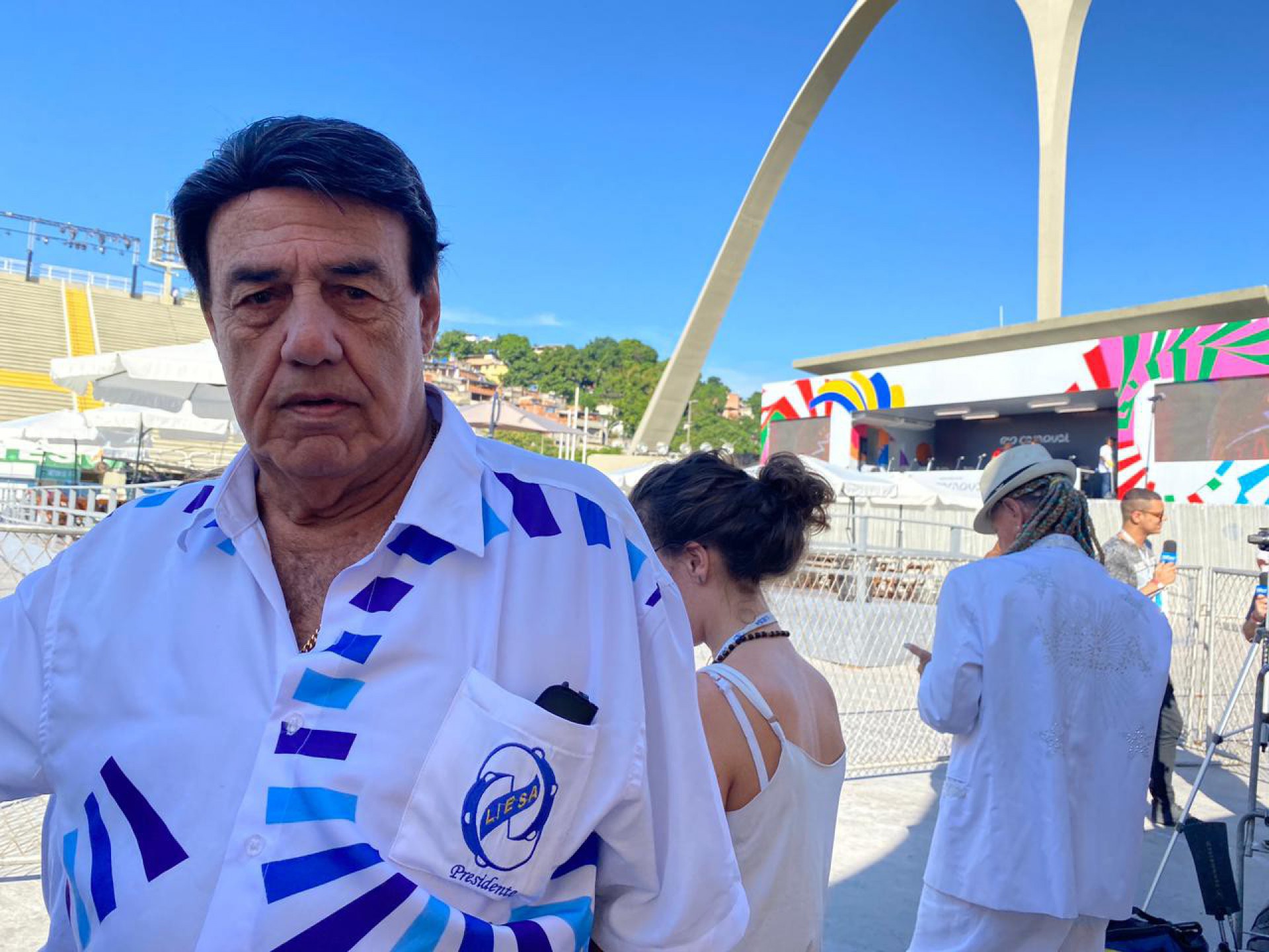 Jorge Perlingeiro, presidente da Liga Independente das Escolas de Samba do Rio (Liesa)  - Beatriz Perez / Ag&ecirc;ncia O Dia