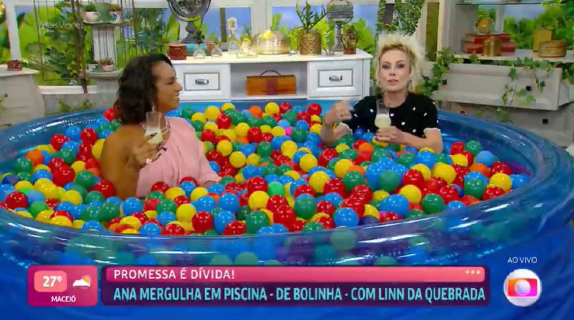 Linn da Quebrada no Mais Você - Reprodução/TV Globo