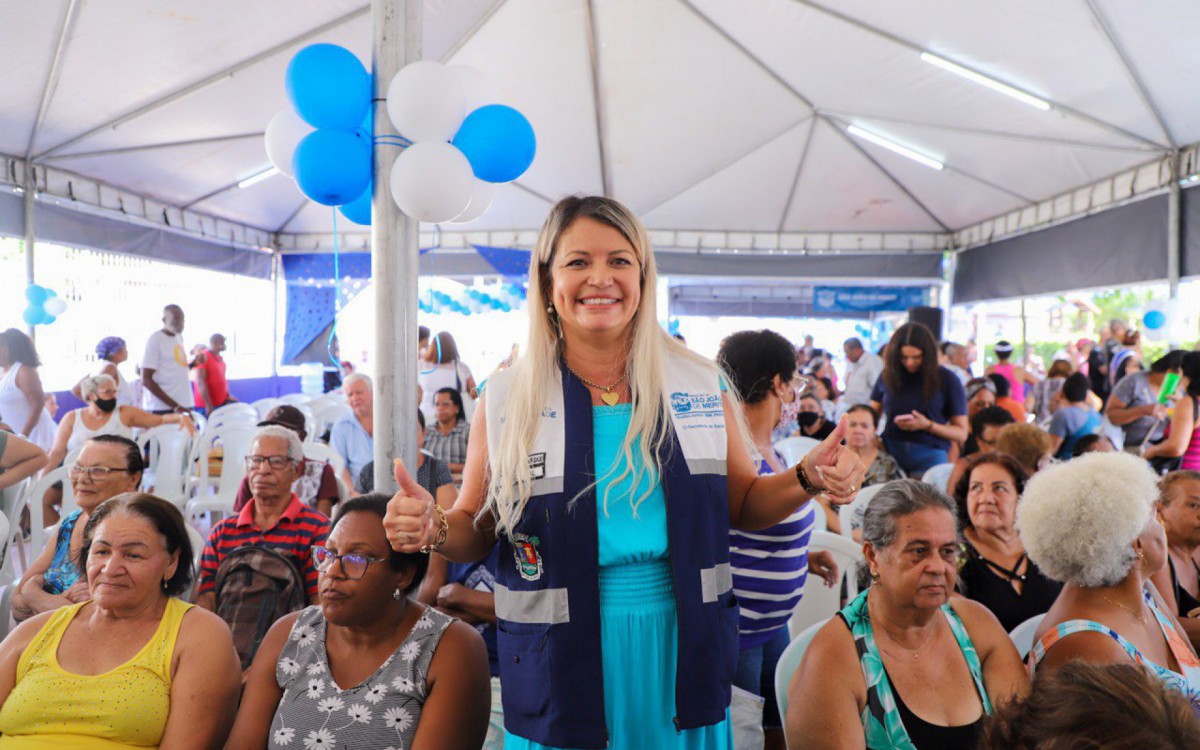 A subsecret&aacute;ria da Melhor Idade, M&aacute;rcia Real