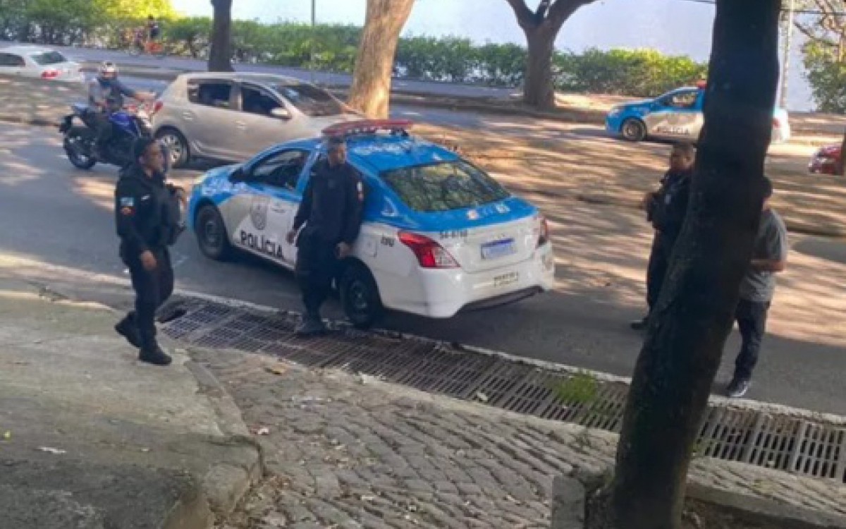 Pol&iacute;cia cercou pr&eacute;dio e casa na Lagoa, onde criminosos se esconderam