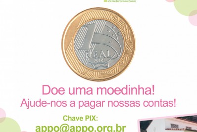 APPO lança campanha PIX Day para contribuir com o trabalho oferecido pela instituição